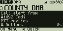 Call alert received