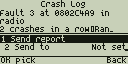 Crash log