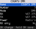 A channel's settings, ready to edit