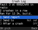 Crash log