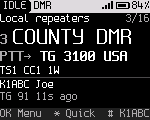 Home, DMR, last heard