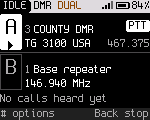 Dual watch: an FM channel as B