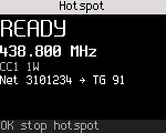 Hotspot mode
