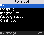 Advanced settings