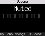 Volume muted