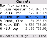 Every channel by number, light theme