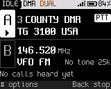 Dual watch: the VFO as B