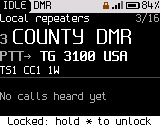 Home, keys locked