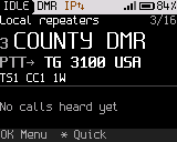 Home with the computer connected over USB network (IP and the link arrows)