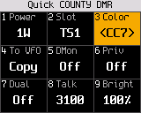 Color code