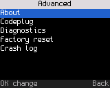 Advanced settings