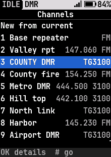 Every channel by number
