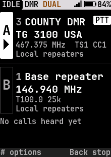 Dual watch: an FM channel as B