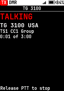 Transmitting, high-contrast theme